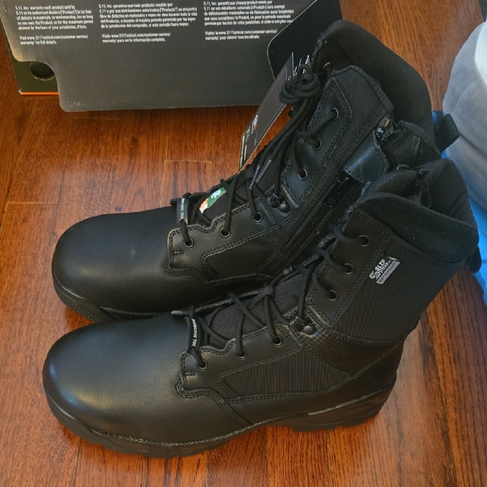 5.11 Tactical Black Boots Brand New - Picture 3 of 5